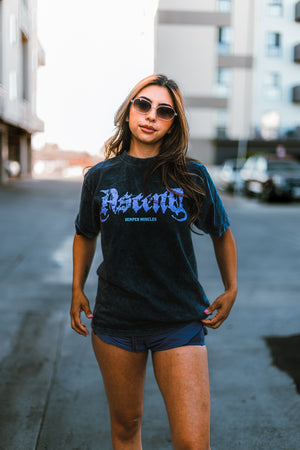 Ascend Vintage Black Tee