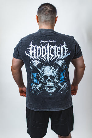 Addicted Vintage Black Tee