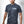 Muscles Over Comfort Marbled Wash Tee — Navy