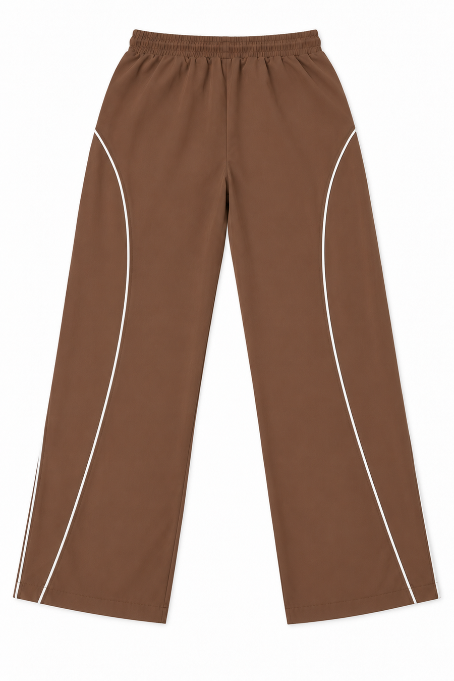 Balance Straight-Leg Track Pants — Chestnut