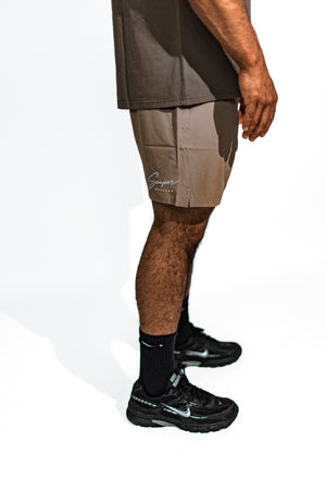 Origin Shorts — Sandstone