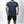 Muscles Over Comfort Marbled Wash Tee — Navy
