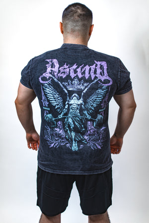 Ascend Vintage Black Tee