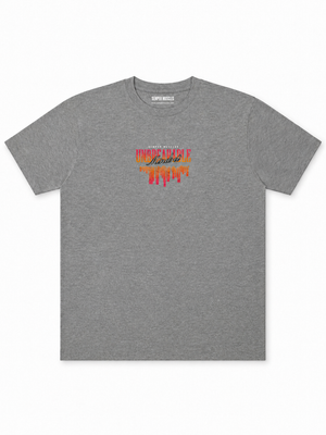 Unbreakable Premium Heavyweight Tee – Heather Gray