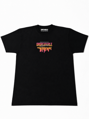 Unbreakable Premium Heavyweight Tee – Black