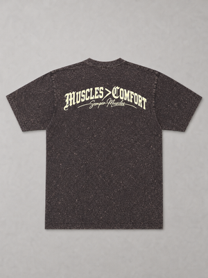 Muscles Over Comfort Brown T-shirt (Pre-Order)