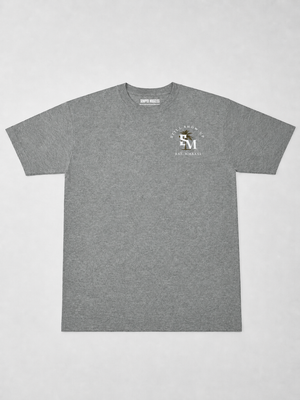 Still Show Up Premium Heavyweight Tee- Heather Gray